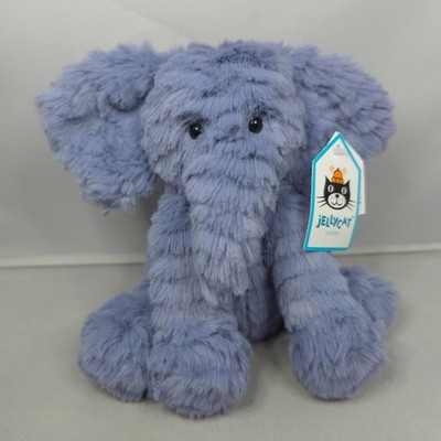 Brandneu mit Etikett Jellycat - Fuddlewuddle Elefant - klein 6 Zoll Plüschtier Kuscheltier Beanie SELTEN RARITÄT