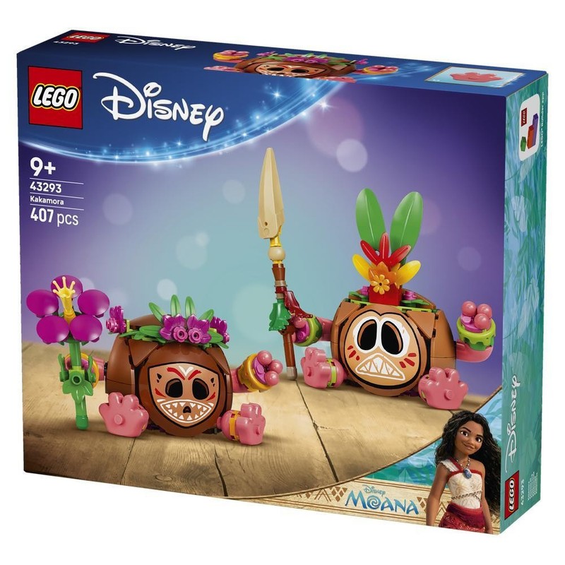 LEGO Disney Moana Kakamora Building Set 43293 Kids Gift 407pcs