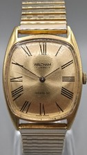 Vintage 70s Waltham Swiss 17 Jewels Manual Wind Dress Watch Needs Service/Repair