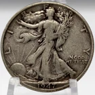 1947 No Mint Mark Silver Walking Liberty Half
