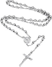 Rosary for Men Women Catholic Necklace Rosary Beads Customized