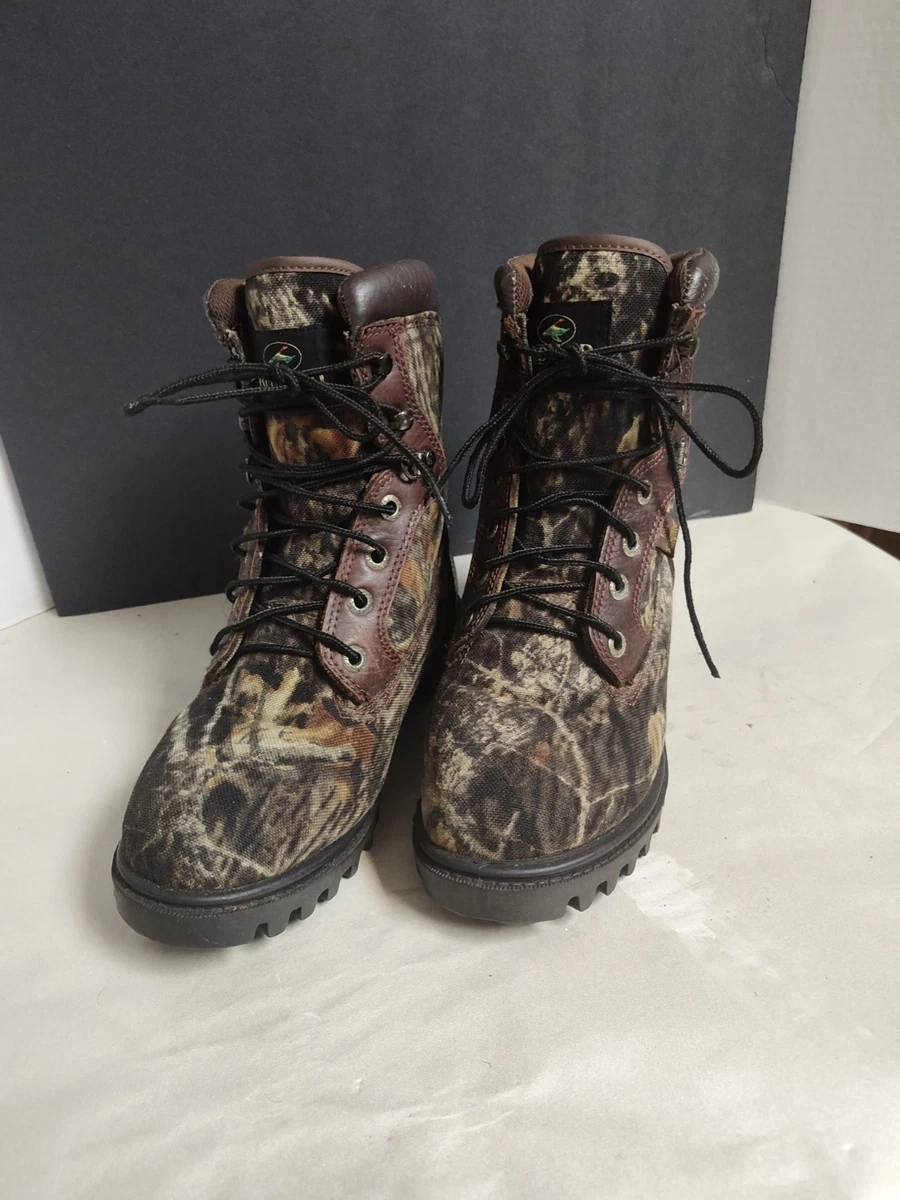 RedHead Camo Hunting Boots Mens Size 6 800G 3M Thinsulate Waterproof Lace Up EUC RedHead Boots Wide Hunting Footwear for sale | eBay main image 4