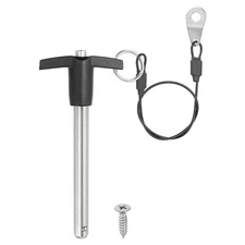 3/8"(9.5mm)x3.1"(80mm) Quick Release Pin Push-Button t Handle Lock Pins