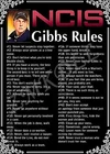 Vintage Gibbs Rules 69 Rules Tin Metal Signs Home Décor 8x8