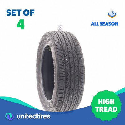 Set of (4) Used 215/55R17 Kumho Solus TA31 Plus 94V - 8.5/32