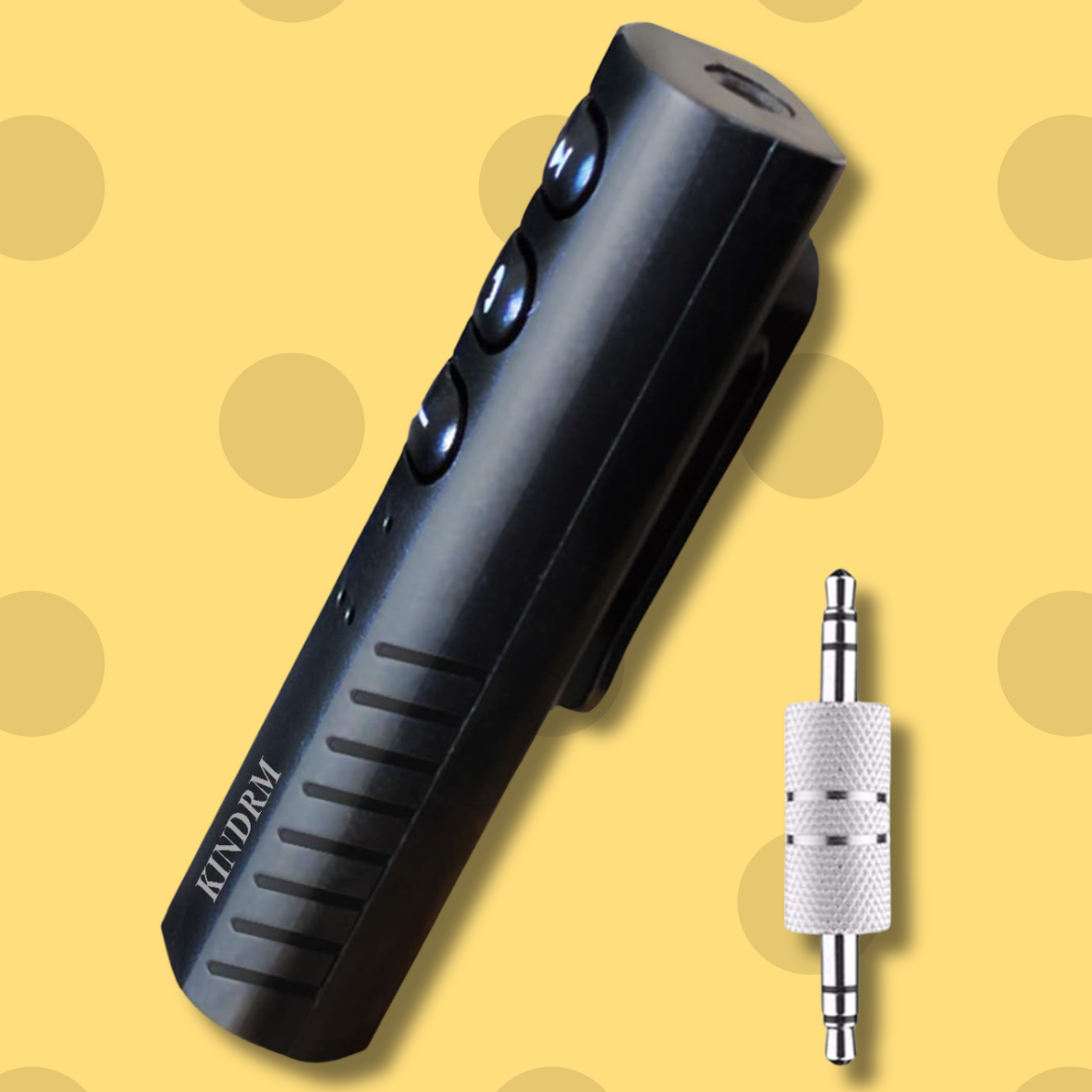 Wireless Bluetooth Car Audio Adapter for AUX with 3.5mm Receiver