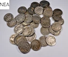 (40) 1915-1926 D/S ONLY Buffalo Nickel Roll/Lot ~ Semi-Key Dates! ~ ZBR37