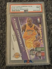 2010-11 Panini Adrenalin XL Kobe Bryant Ultimate Signature PSA 9 Mint LAKERS