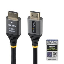 StarTech HDMM21V12F 12ft HDMI 2.1 Cable 8K 60...