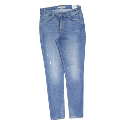 LEVI'S 721 Vintage High Rise Distressed Orange Tab Damenjeans Blau W29 L30