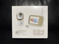 Infant Optics DXR-8 Video Baby Monitor Interchangeable Optical Lens Wireless