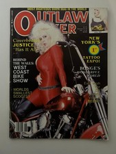 VTG Outlaw Biker Magazine June 1987 Biker Motorcycle Tattoo West Coast Bike Show