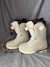 Thirty Two Binary Boa Heat Dual Zone Snowboard Boots W 8.5 R Grey