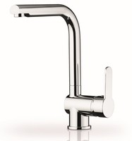 Hochdruck KüChenarmatur SpüLtischarmatur Aladia Einhandmischer Chrom Badarmatur