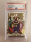 2020 Panini Illusions Basketball Gold LeBron James #10 PSA 9