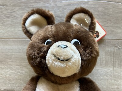 Vintage 1979 Dakin Moscow Olympic Games Misha Bear Mascot Plush