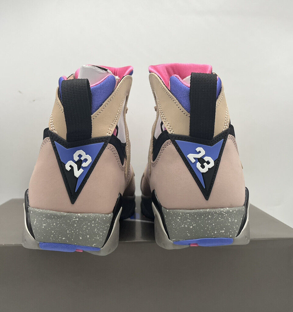 Nike Air Jordan 7 Retro SE Sapphire Brown Blue Sneakers Nike Air Jordan 7 Retro SE Sapphire Brown Blue Sneakers