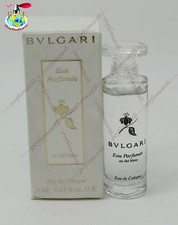 Bvlgari Eau Parfumee Au The Blanc 0.17 oz/5ml Eau De Cologne Mini Splash Women
