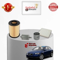 Set Service 4 Filter Volvo C30 1.8 92KW 125CV Von 2006->