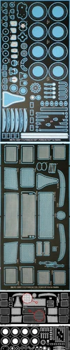 1/12 PORSCHE 934 JAGERMEISTER / 935 MARTINI 2 SHEET PE DETAIL UP SET for TAMIYA