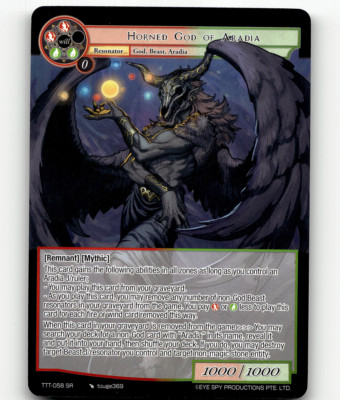 Force of Will Horned God of Aradia - Thoth of the Trinity