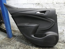 2016 VAUXHALL ASTRA K SRI 1.4 PETROL MK7 5DRS REAR LEFT SIDE DOOR CARD