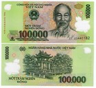VIETNAM P-122s 100000 100,000 Dong 2023 UNC Polymer