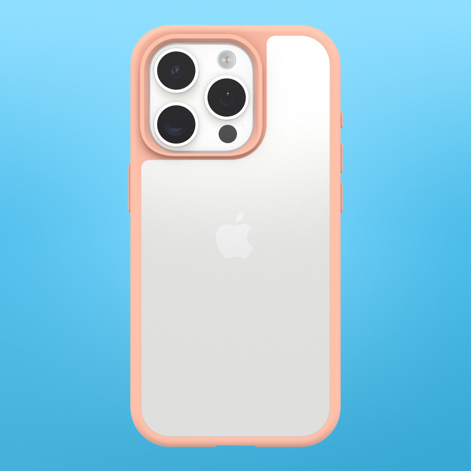 OTTERBOX iPhone 15 Pro React Series Back Case - Peach Perfect