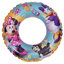 DISNEY MINNIE MOUSE 20" INFLATABLE SWIM RING FLOAT KIDS GIRL POOL FLOATIES TOY