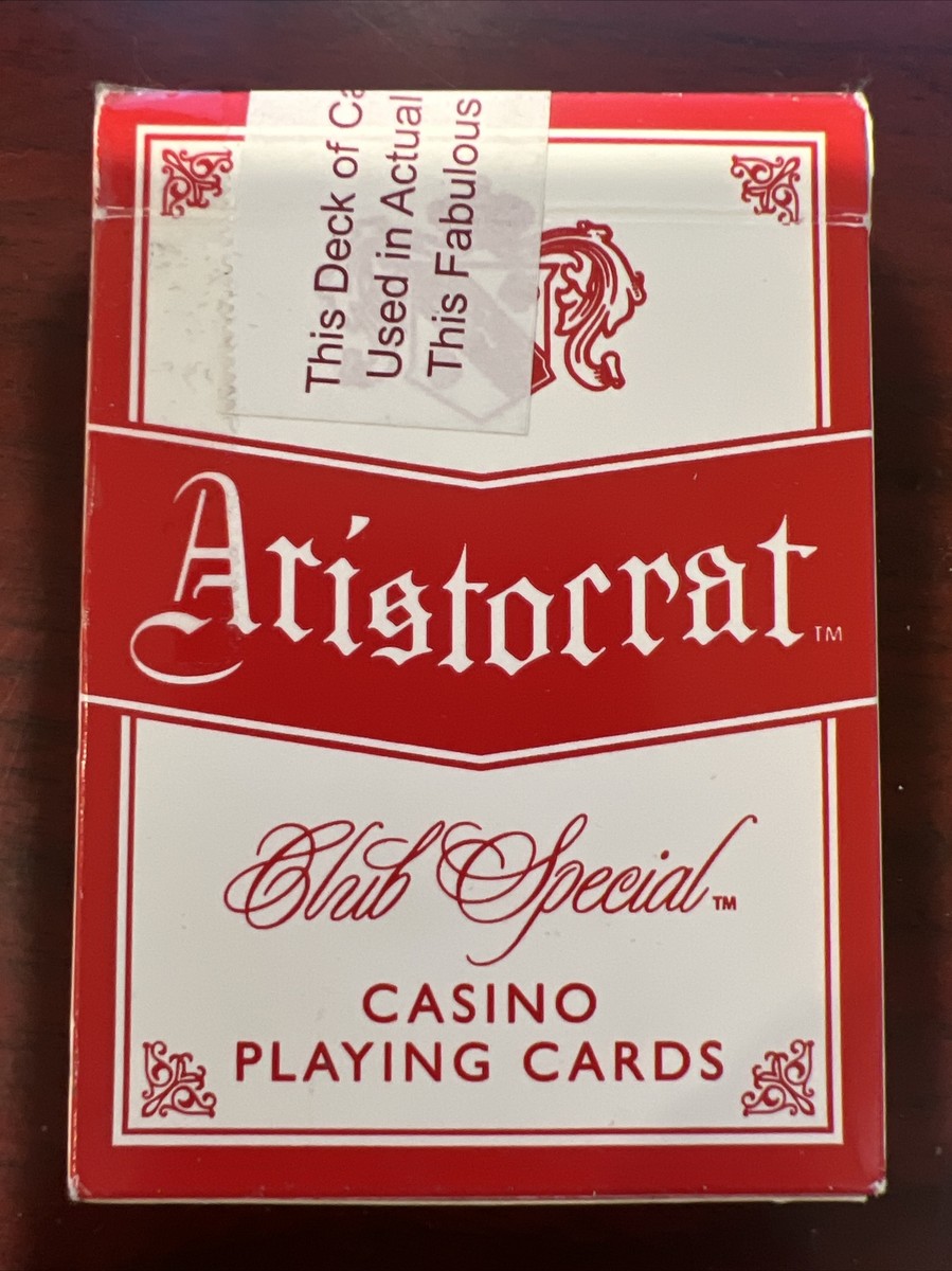 Caesars Palace Casino Playing Cards Blue Played Used Deck Las