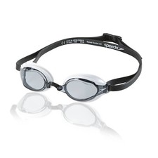 SPEEDO FASTSKIN SPEEDSOCKET 2 ADULT SWIMMING GOGGLES RACING WHITE / TINTED LENS