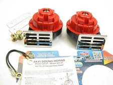 Wolo 320-2T Universal Replacement Horn Set (1 High Tone / 1 Low Tone)