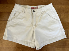 Vtg 90's Union Bay Sz 9 Khaki Chino Cotton Carpenter Shorts 30"x 5" Inseam XLNT