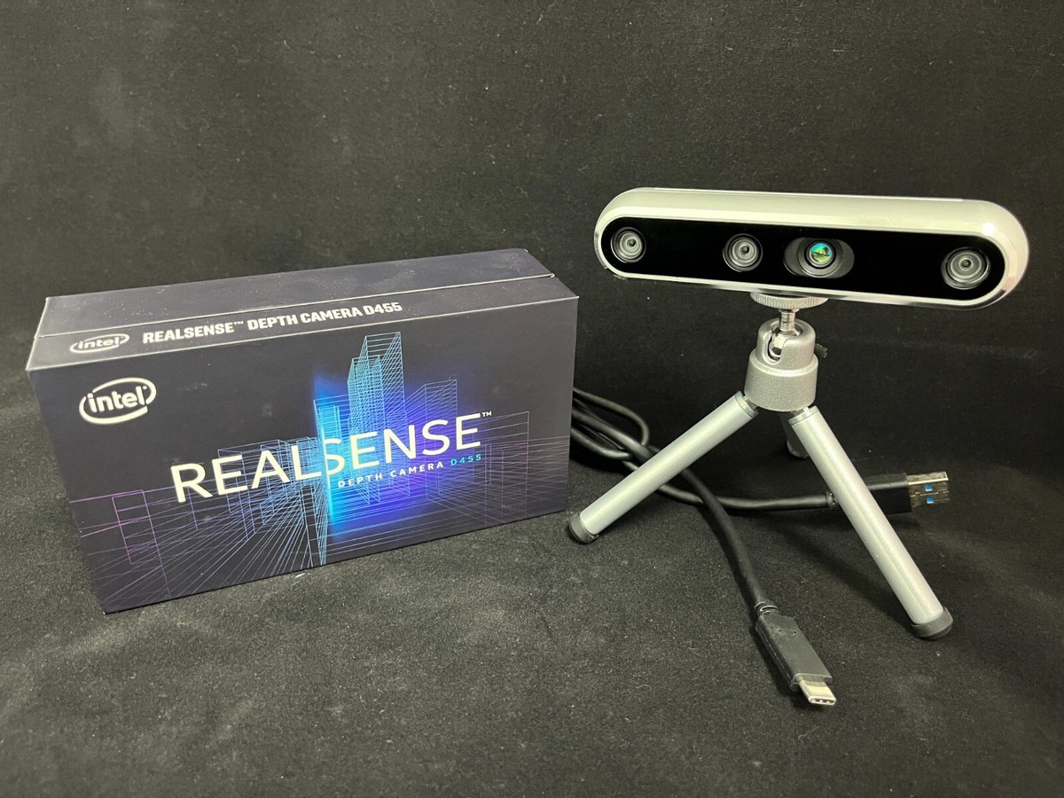 Intel RealSense Depth Camera D455 本体 Amazon.com: Intel RealSense D455 Webcam - 90 fps - USB 3.1