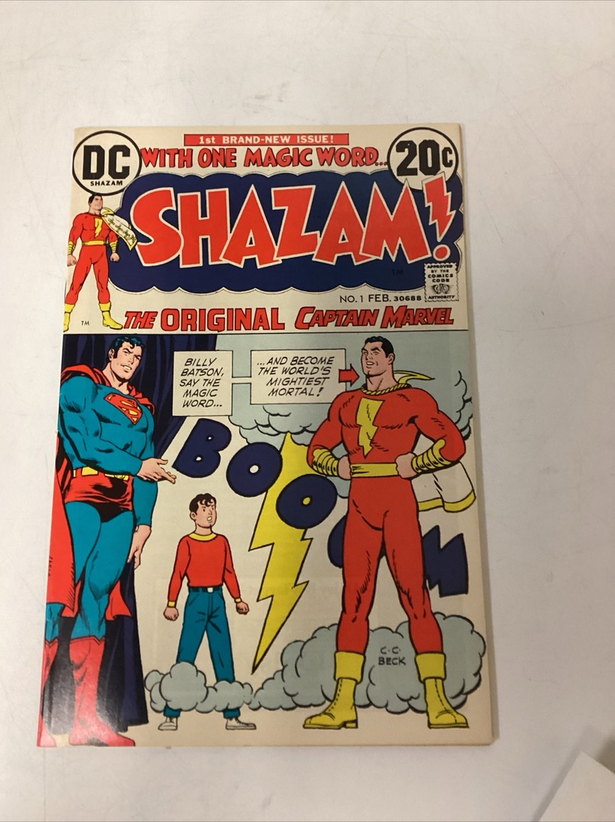 SHAZAM DC Comic No. 1 Feb 1973 