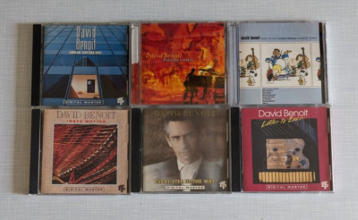 David Benoit 6 CDs Urban Daydreams, Inner Motion, Letter To Evan, Fuzzy Logic ++