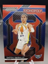 Satou Sabally 2024 Panini WNBA Prizm Monopoly Red Prizm /99 WNBA8