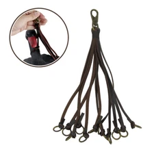 Tourbon Hunting Game Leather Duck Neck Belt Birds Doves D Ring Carrier Strap US