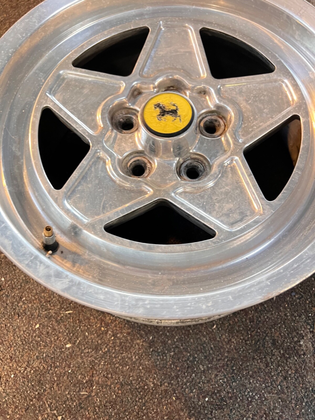 (A) 1 Ferrari 208,308  Road Wheel Rim TRX  165TR 390 Part # 117000