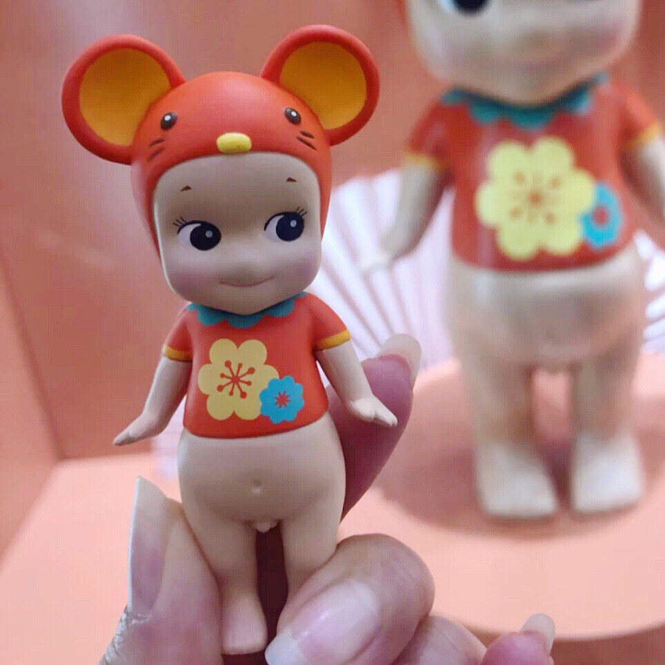 SONNY ANGEL Chinese Festival Series Mouse With Love Mini Figure