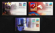 2025 American Vistas Stamps 3 FDC Set: Series 4: See America—Cachets Ciccolella