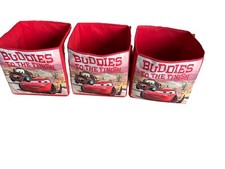 3 Stück Aufbewahrung Boxen Faltbar Cars Motiv