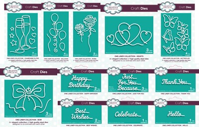 Creative Expressions - One-Liner Kollektion 2022 Von Sue Wilson Stanzformen