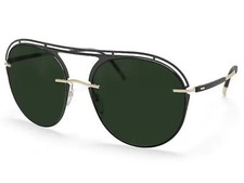 Silhouette sunglasses Accent Shades 58/19/135 polarized green 8724/75-9230