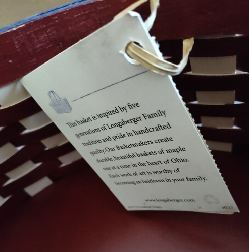 Longaberger CIRCUS Basket with ELEPHANT Lid 2014 Collector's Club - Excellent - Picture 9 of 13