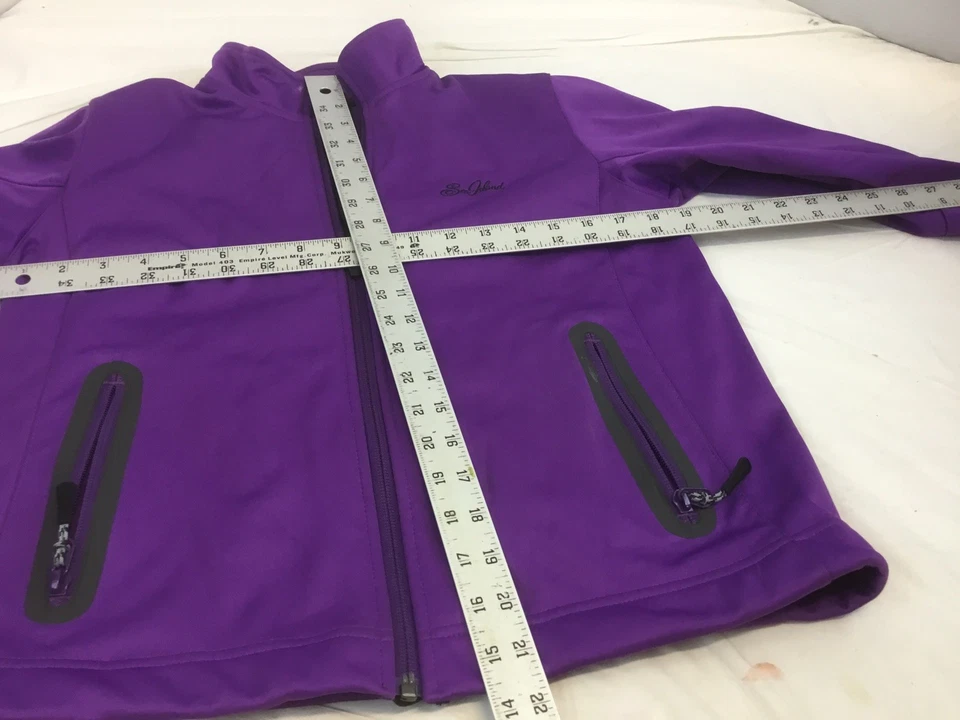 Chaqueta Zero Restriction Tour Series S Mujer Púrpura Poli Cremallera Completa Usada en Excelente Condición YGI R1-77 Foto 3 de 4