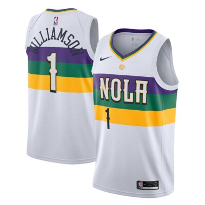 zion williamson city edition jersey