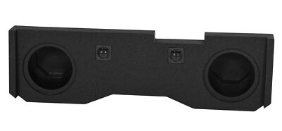 Rockville Dual 12'' Sub Enclosure Box For 2014-Up GMC/Chevy Sierra/Silverado Crew