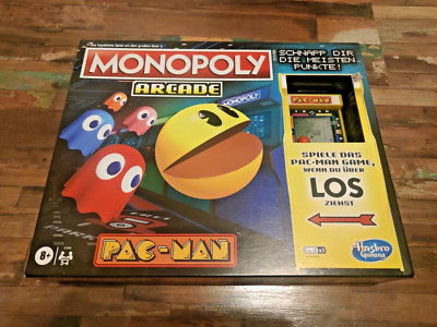 Brettspiel Monopoly Arcade Pac-Man Gesellschaftsspiel Hasbro Vollständig Spiel