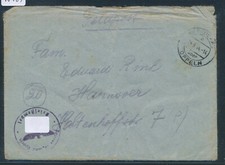 40924) Postautomation K2 PLZ 9a Proskau über Oppeln, Feldpost Brief 9/44